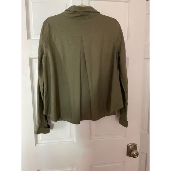 NWT Fate by LFD utility military linen jacket, size S - Picture 2 of 6